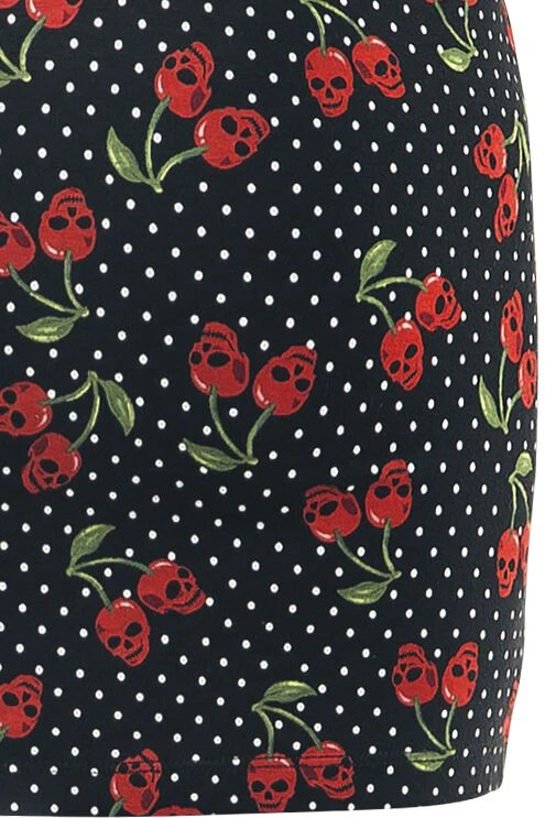 "The Double Life" Kurzer Rock Schwarz Von Rock Rebel By EMP 7 "The Double Life" Kurzer Rock Schwarz Von Rock Rebel By EMP – Bild 5