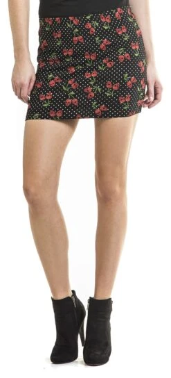 "The Double Life" Kurzer Rock Schwarz Von Rock Rebel By EMP 17 "The Double Life" Kurzer Rock Schwarz Von Rock Rebel By EMP -Forbunrs Geschaft 395304wa