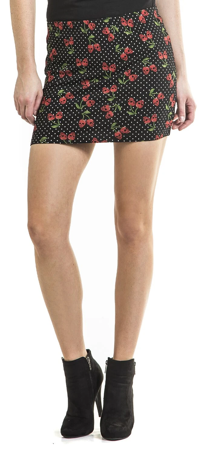 "The Double Life" Kurzer Rock Schwarz Von Rock Rebel By EMP 9 "The Double Life" Kurzer Rock Schwarz Von Rock Rebel By EMP – Bild 7