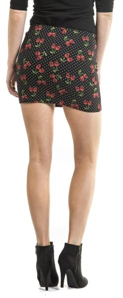 "The Double Life" Kurzer Rock Schwarz Von Rock Rebel By EMP 19 "The Double Life" Kurzer Rock Schwarz Von Rock Rebel By EMP -Forbunrs Geschaft 395304wb