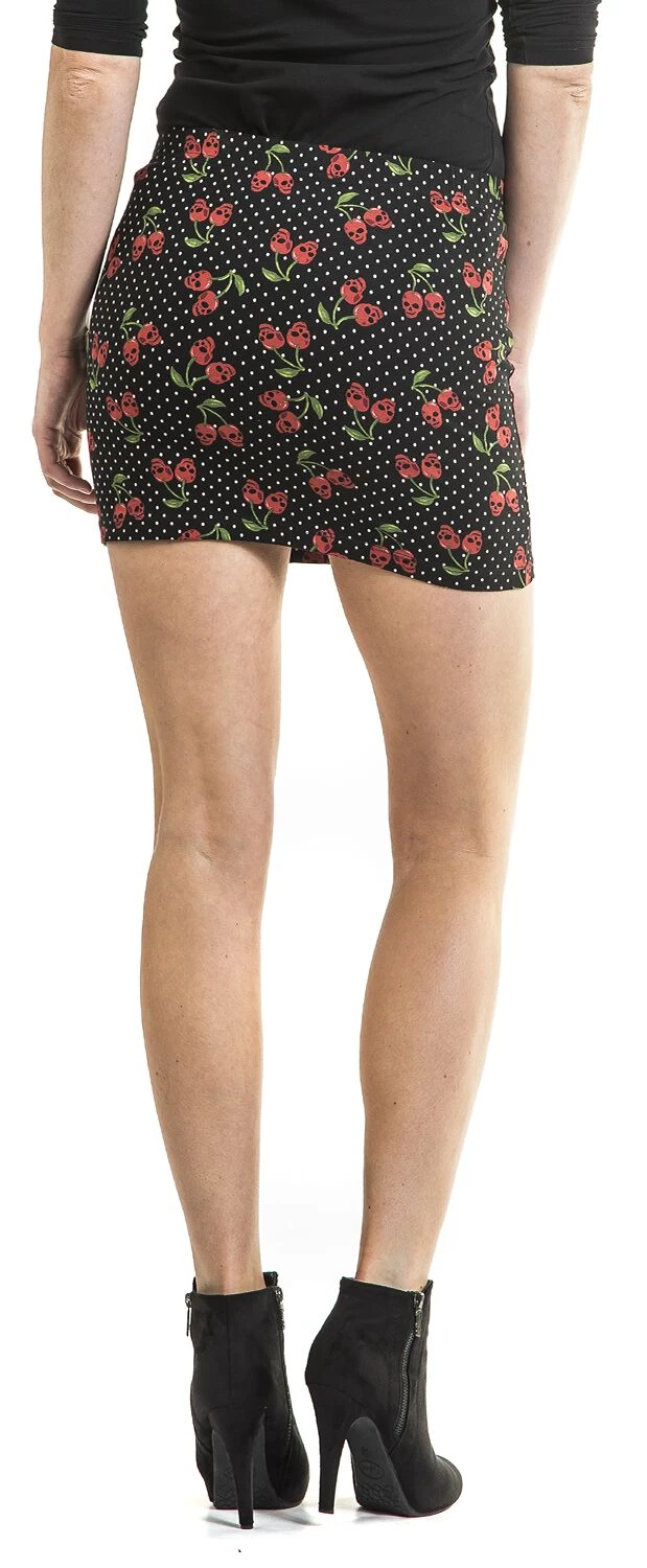 "The Double Life" Kurzer Rock Schwarz Von Rock Rebel By EMP 11 "The Double Life" Kurzer Rock Schwarz Von Rock Rebel By EMP – Bild 9