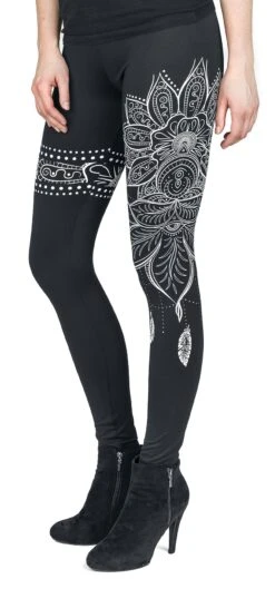 "Built For Comfort" Leggings Schwarz Von Gothicana By EMP -Forbunrs Geschaft 395474wa2