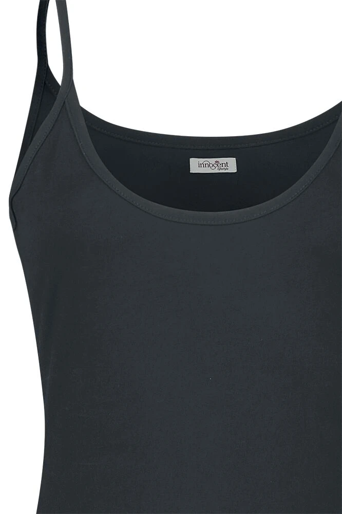 "Mila Dress" Langes Kleid Schwarz Von Innocent 6 "Mila Dress" Langes Kleid Schwarz Von Innocent – Bild 4