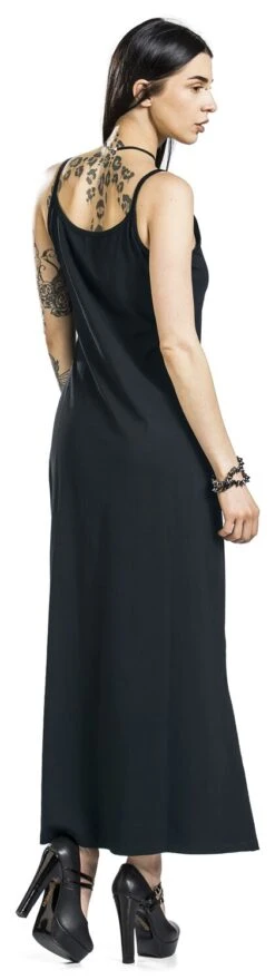 "Mila Dress" Langes Kleid Schwarz Von Innocent 13 "Mila Dress" Langes Kleid Schwarz Von Innocent -Forbunrs Geschaft 396043wb