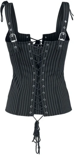 "Viola" Top Schwarz Von Gothicana By EMP 8 "Viola" Top Schwarz Von Gothicana By EMP -Forbunrs Geschaft 396519b