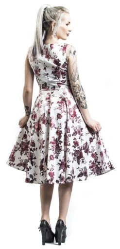 "Aphrodite Metallic Swing Dress" Mittellanges Kleid Weiß Von H&R London 11 "Aphrodite Metallic Swing Dress" Mittellanges Kleid Weiß Von H&R London -Forbunrs Geschaft 398976wb