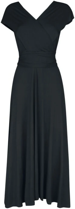 "Endless Forms Most Beautiful" Mittellanges Kleid Schwarz Von Black Premium By EMP -Forbunrs Geschaft 451402c