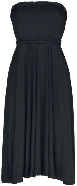 "Endless Forms Most Beautiful" Mittellanges Kleid Schwarz Von Black Premium By EMP -Forbunrs Geschaft 451402c5