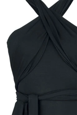 "Endless Forms Most Beautiful" Mittellanges Kleid Schwarz Von Black Premium By EMP -Forbunrs Geschaft 451402d