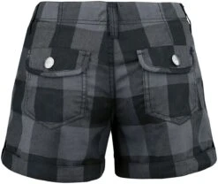 "Santiago Hot Pant" Hotpant Schwarz/grau Von Brandit -Forbunrs Geschaft 452466b