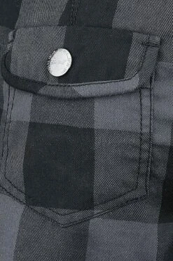 "Santiago Hot Pant" Hotpant Schwarz/grau Von Brandit -Forbunrs Geschaft 452466d