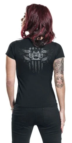 "No Regrets" T-Shirt Schwarz Von Five Finger Death Punch -Forbunrs Geschaft 454121wb