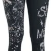 "Built For Comfort" Leggings Schwarz Von Rock Rebel By EMP -Forbunrs Geschaft 454897a