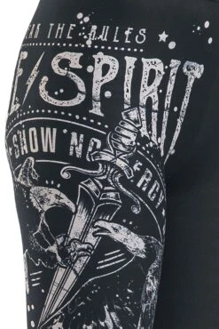 "Built For Comfort" Leggings Schwarz Von Rock Rebel By EMP -Forbunrs Geschaft 454897d