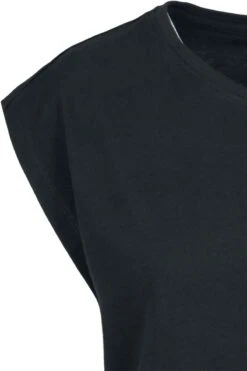 "Ladies Basic Shaped Tee" T-Shirt Schwarz Von Urban Classics -Forbunrs Geschaft 456205d