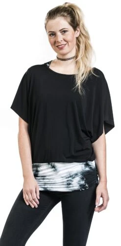 "Batik Shirt" T-Shirt Schwarz Von RED By EMP -Forbunrs Geschaft 457697wa