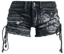 "EMP Signature Collection" Hotpant Schwarz Von Motörhead