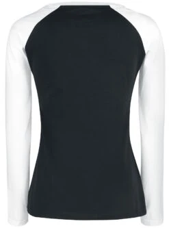 "Long Raglan Road" Langarmshirt Schwarz/weiß Von RED By EMP -Forbunrs Geschaft 460039b