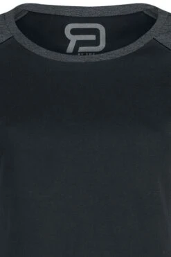"Long Raglan Road" Langarmshirt Schwarz/dunkelgrau Von RED By EMP -Forbunrs Geschaft 460040d