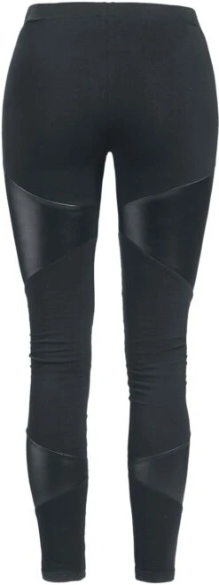 "Schwarze Leggings Mit Kunstledereinsätzen" Leggings Schwarz Von Black Premium By EMP 9 "Schwarze Leggings Mit Kunstledereinsätzen" Leggings Schwarz Von Black Premium By EMP -Forbunrs Geschaft 464816b