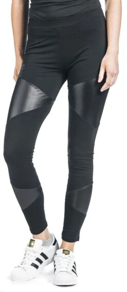 "Schwarze Leggings Mit Kunstledereinsätzen" Leggings Schwarz Von Black Premium By EMP 11 "Schwarze Leggings Mit Kunstledereinsätzen" Leggings Schwarz Von Black Premium By EMP -Forbunrs Geschaft 464816wa