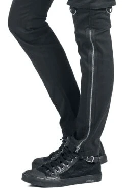"Skarlett - Schwarze Jeans Mit Zwei Saumvarianten" Jeans Schwarz Von Black Premium By EMP -Forbunrs Geschaft 464820d