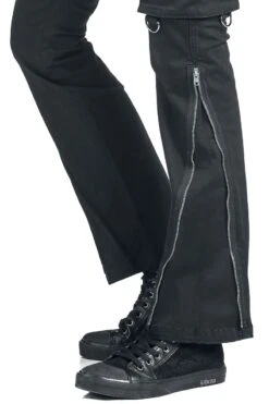 "Skarlett - Schwarze Jeans Mit Zwei Saumvarianten" Jeans Schwarz Von Black Premium By EMP -Forbunrs Geschaft 464820d2