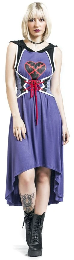 "Herzlose" Mittellanges Kleid Multicolor Von Kingdom Hearts -Forbunrs Geschaft 465127wa