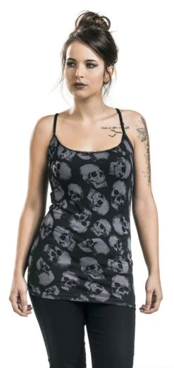 "Doppelpack Tops Mit Rundhalsausschnitt" Top Schwarz/grau Von Black Premium By EMP -Forbunrs Geschaft 467992wa