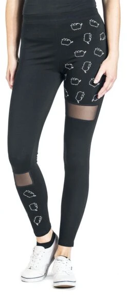 "Pusheen All Over" Leggings Schwarz Von Pusheen -Forbunrs Geschaft 471672wa