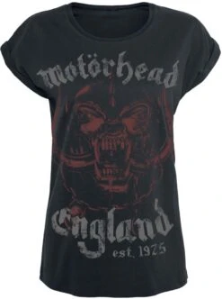"England" T-Shirt Schwarz Von Motörhead