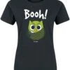 "Booh!" T-Shirt Schwarz Von Tierisch