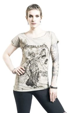 "EMP Signature Collection" T-Shirt Khaki Von Metallica -Forbunrs Geschaft 480273wa