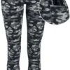 "Graue Camo-Leggings Mit Seitlichen Taschen" Leggings Grau Von Rock Rebel By EMP -Forbunrs Geschaft 486818