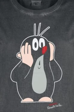 "Maulwurf" T-Shirt Schwarz Von Der Kleine Maulwurf -Forbunrs Geschaft 486930d