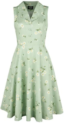 "Timea Swing Dress" Mittellanges Kleid Mint Von H&R London