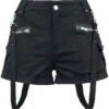 "Analia Shorts" Hotpant Schwarz Von Vixxsin -Forbunrs Geschaft 490615a