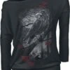 "Schwarzes Langarmshirt Mit Rundhalsausschnitt Und Print" Langarmshirt Schwarz Von Black Premium By EMP 1 "Schwarzes Langarmshirt Mit Rundhalsausschnitt Und Print" Langarmshirt Schwarz Von Black Premium By EMP -Forbunrs Geschaft 491633a