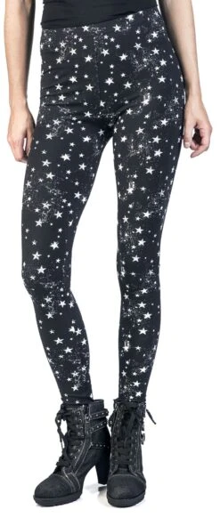 "Leggings Mit Sternen Alloverprint" Leggings Schwarz Von RED By EMP -Forbunrs Geschaft 493321wa