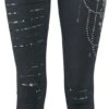 "Gothicana X Anne Stokes - Schwarze Leggings Mit Hinterlegten Cut-Outs Und Print" Leggings Schwarz Von Gothicana By EMP -Forbunrs Geschaft 496230a