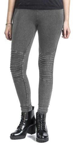 "Pre-Pack Ladies Denim Jersey Leggings 2-Pack" Leggings Grau/blau Von Urban Classics -Forbunrs Geschaft 496896wa2