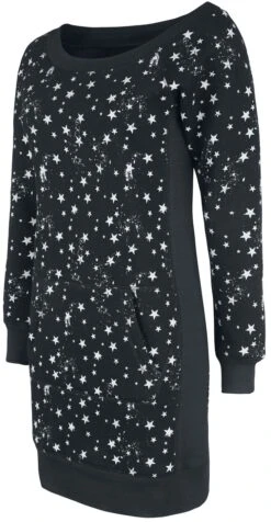 "Sweatkleid Mit Sternen Alloverprint" Kurzes Kleid Schwarz Von RED By EMP -Forbunrs Geschaft 498257c