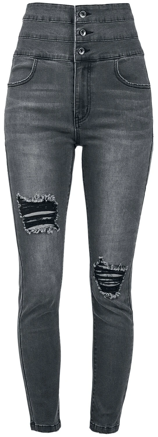 "Marge" Jeans Grau Von Forplay 3 "Marge" Jeans Grau Von Forplay