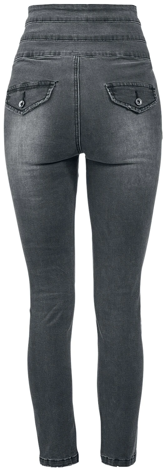 "Marge" Jeans Grau Von Forplay 4 "Marge" Jeans Grau Von Forplay – Bild 2