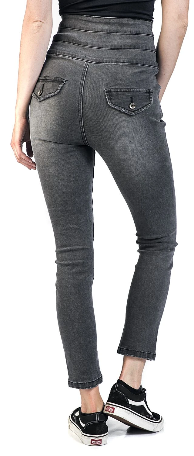 "Marge" Jeans Grau Von Forplay 8 "Marge" Jeans Grau Von Forplay – Bild 6