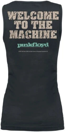 "Welcome To The Machine" Top Schwarz Von Pink Floyd 6 "Welcome To The Machine" Top Schwarz Von Pink Floyd -Forbunrs Geschaft 499838b