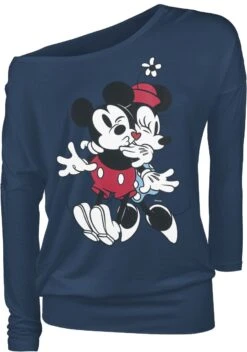 "Mickey Mouse Buddies" Langarmshirt Blau Von Mickey Mouse