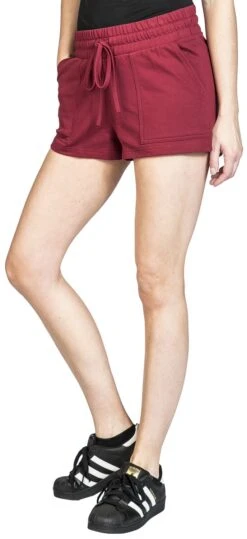 "Bequeme Stoffshorts" Short Rot Von RED By EMP -Forbunrs Geschaft 512443wa2