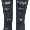 "Women´s Leggings With Cuts And Lace" Leggings Schwarz Von Rotterdamned -Forbunrs Geschaft 512771a