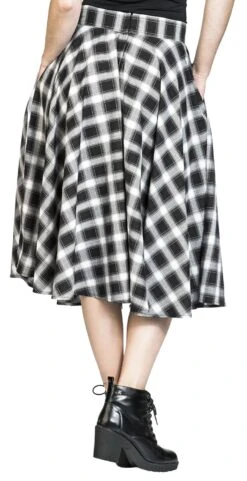 "Sail Check Flare Skirt" Mittellanger Rock Multicolor Von Banned Retro 11 "Sail Check Flare Skirt" Mittellanger Rock Multicolor Von Banned Retro -Forbunrs Geschaft 514957wb